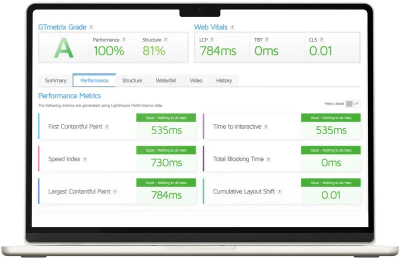 WordPress speed optimization service